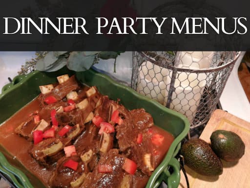 Go to Dinner Party Menus